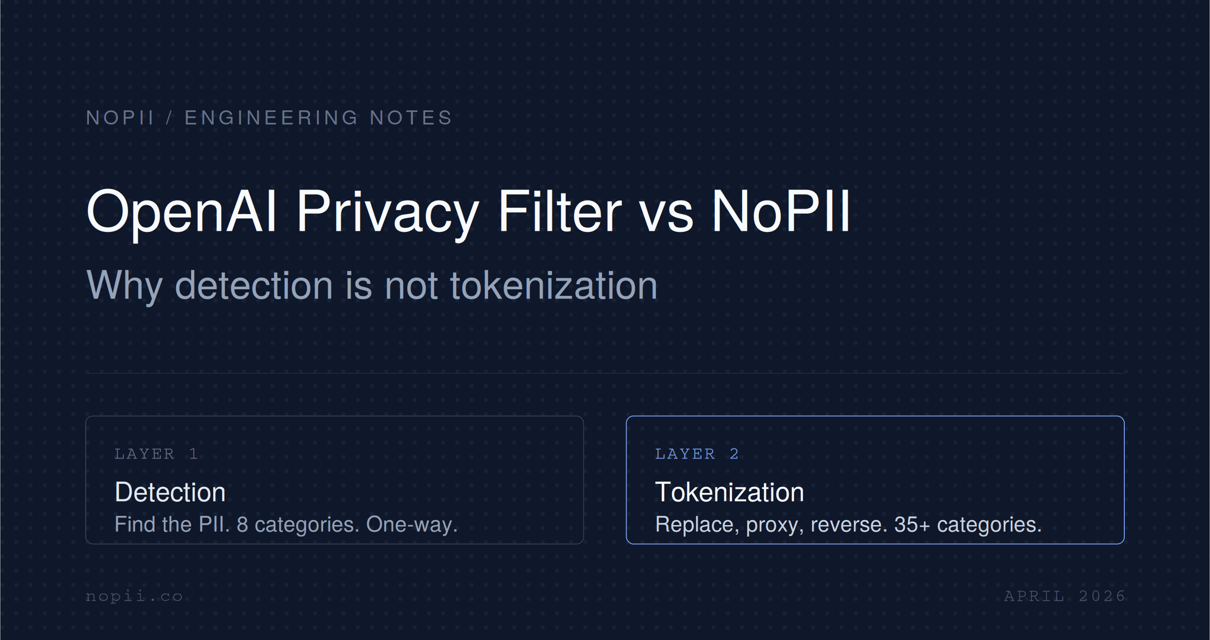 Open AI Privacy - NoPII